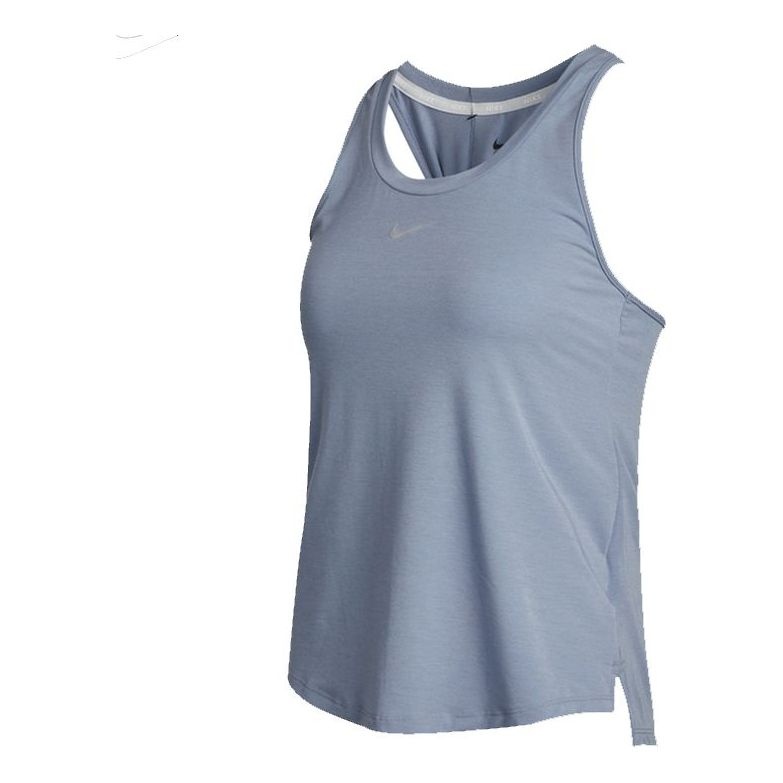 (WMNS) Nike One Luxe Df Std Tw Tnk Causual Ventilate Sports Vest Blue DD4909-493 - 1