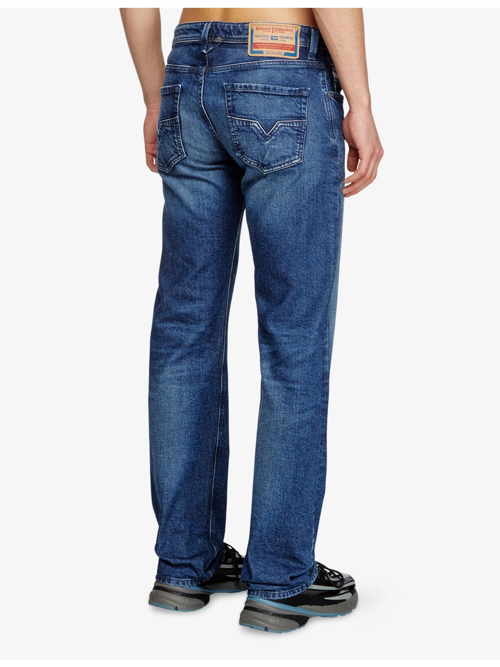 1985 Larkee Straight-Leg Regular-Fit Denim-Blend Jeans - 4