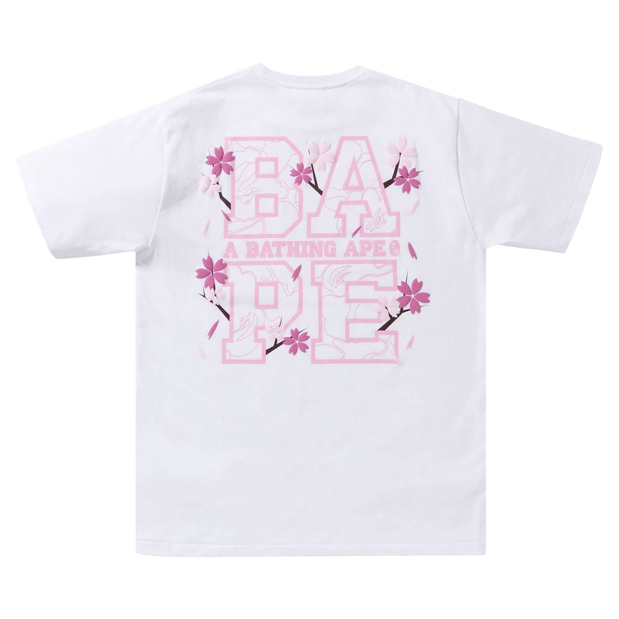 BAPE Sakura Tee 'White' - 2