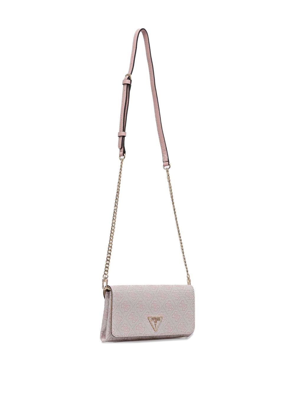 Noelle logo-patterned clutch bag - 2