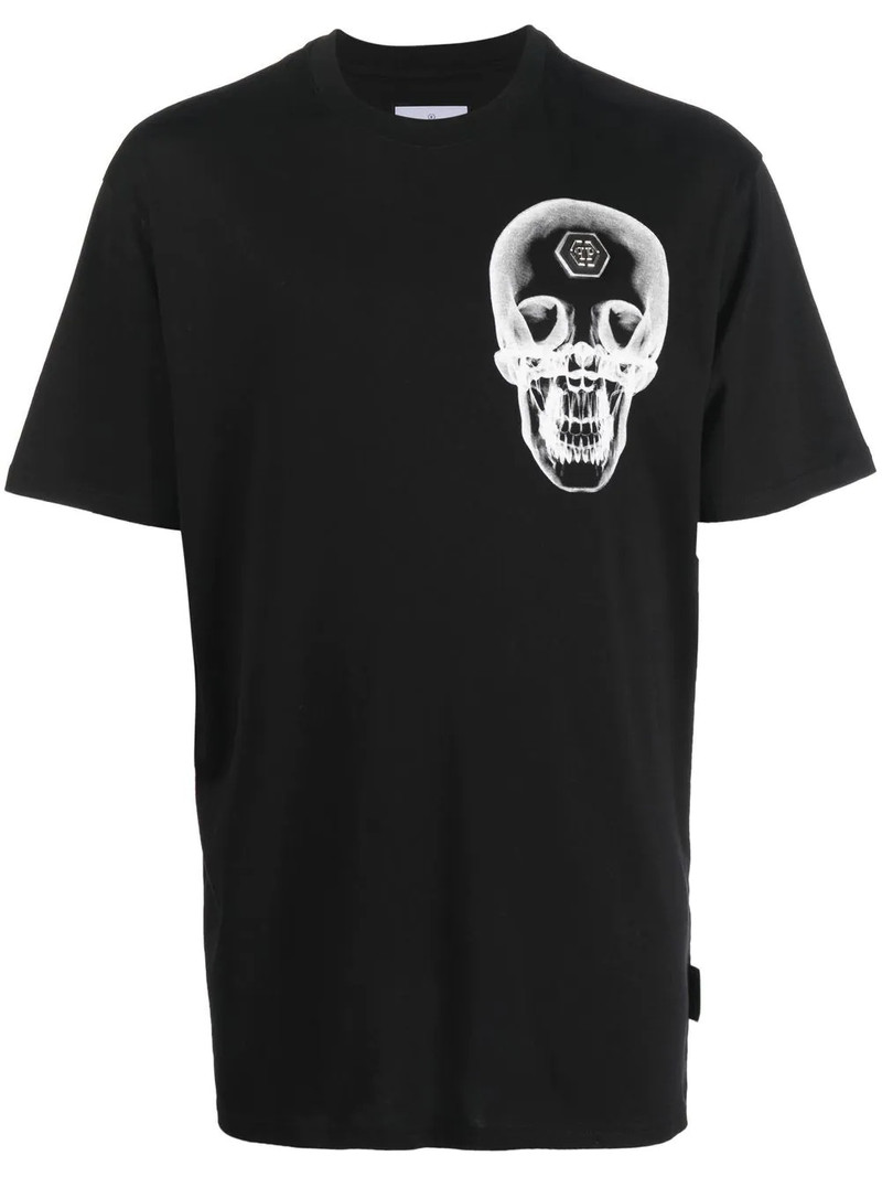 skull-print short-sleeve T-shirt 1