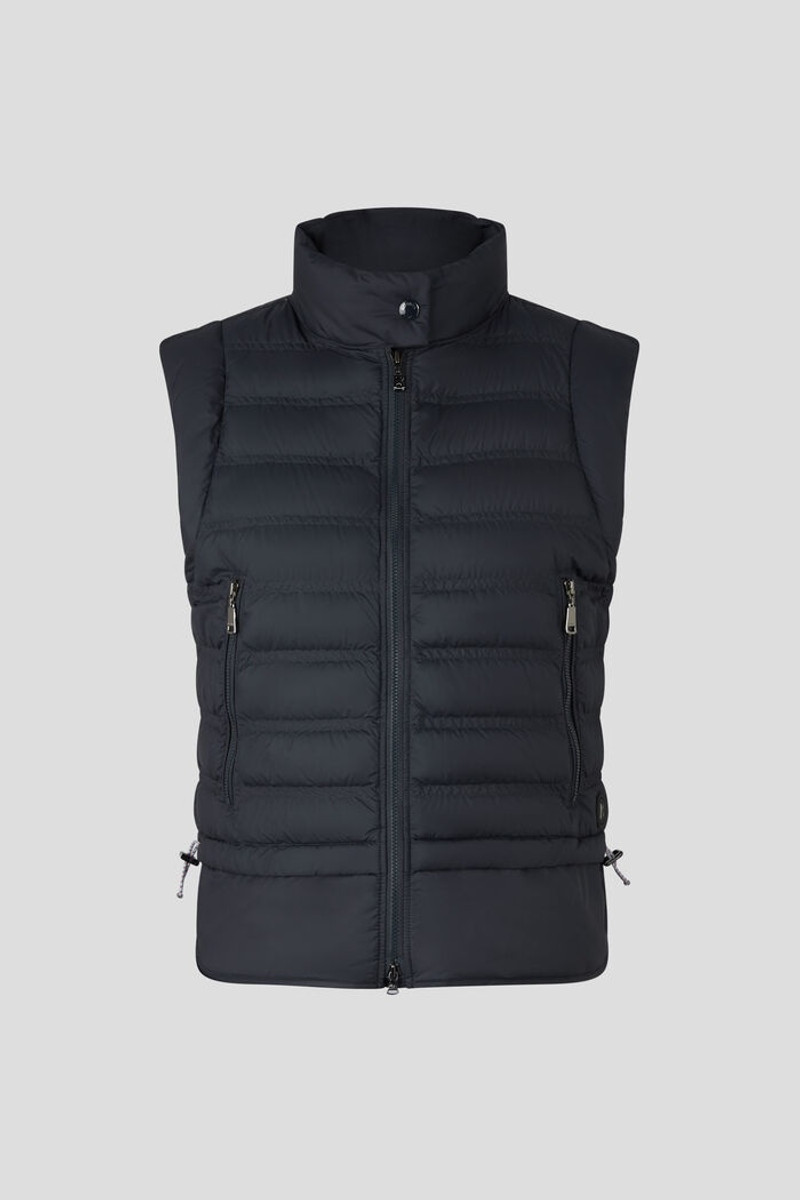 Florin Lightweight down waistcoat in Navy blue 1