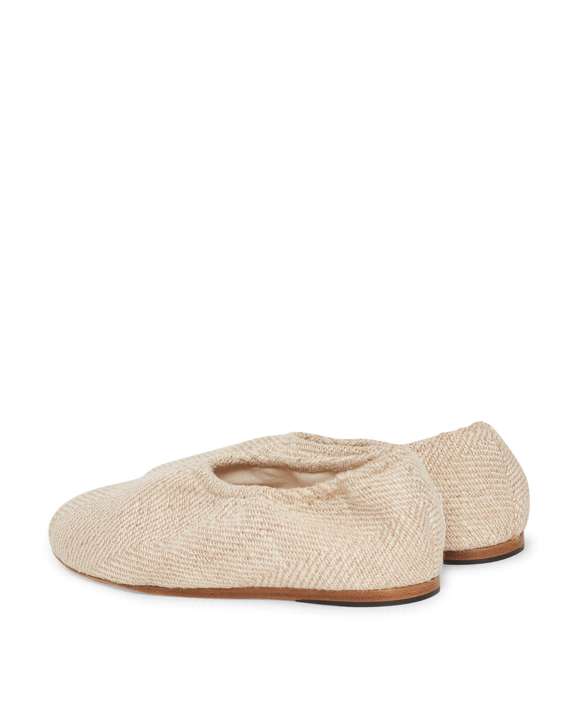 Jute Loafers Brown - 5