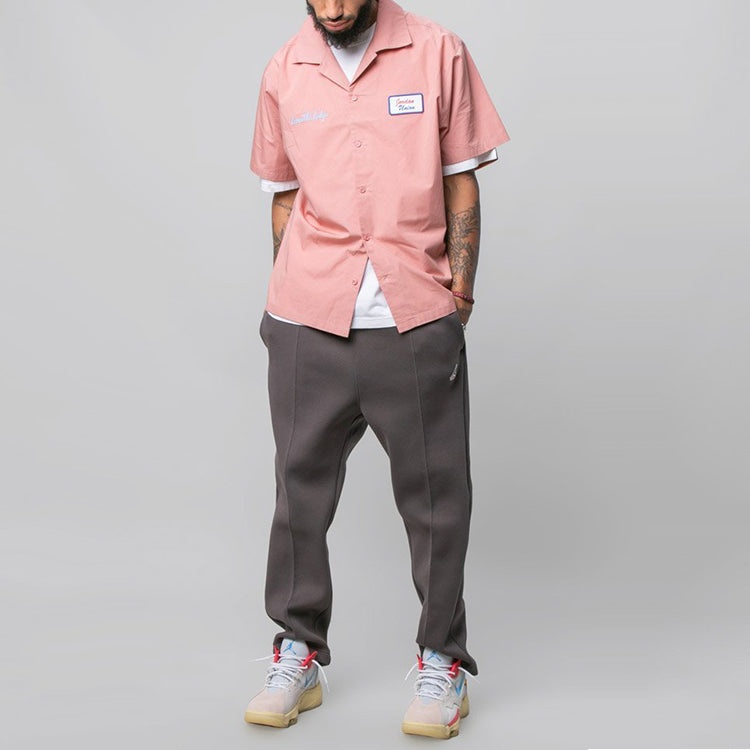 Air Jordan x Union LA Embroidered Logo T-Shirt 'Pink' CV1356-685 - 3