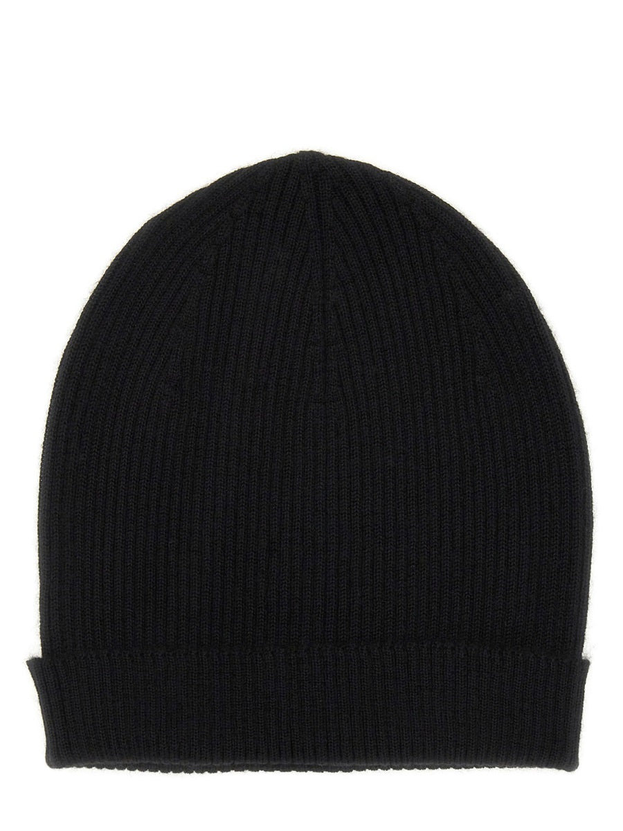 Cashmere Beanie Hat - 1
