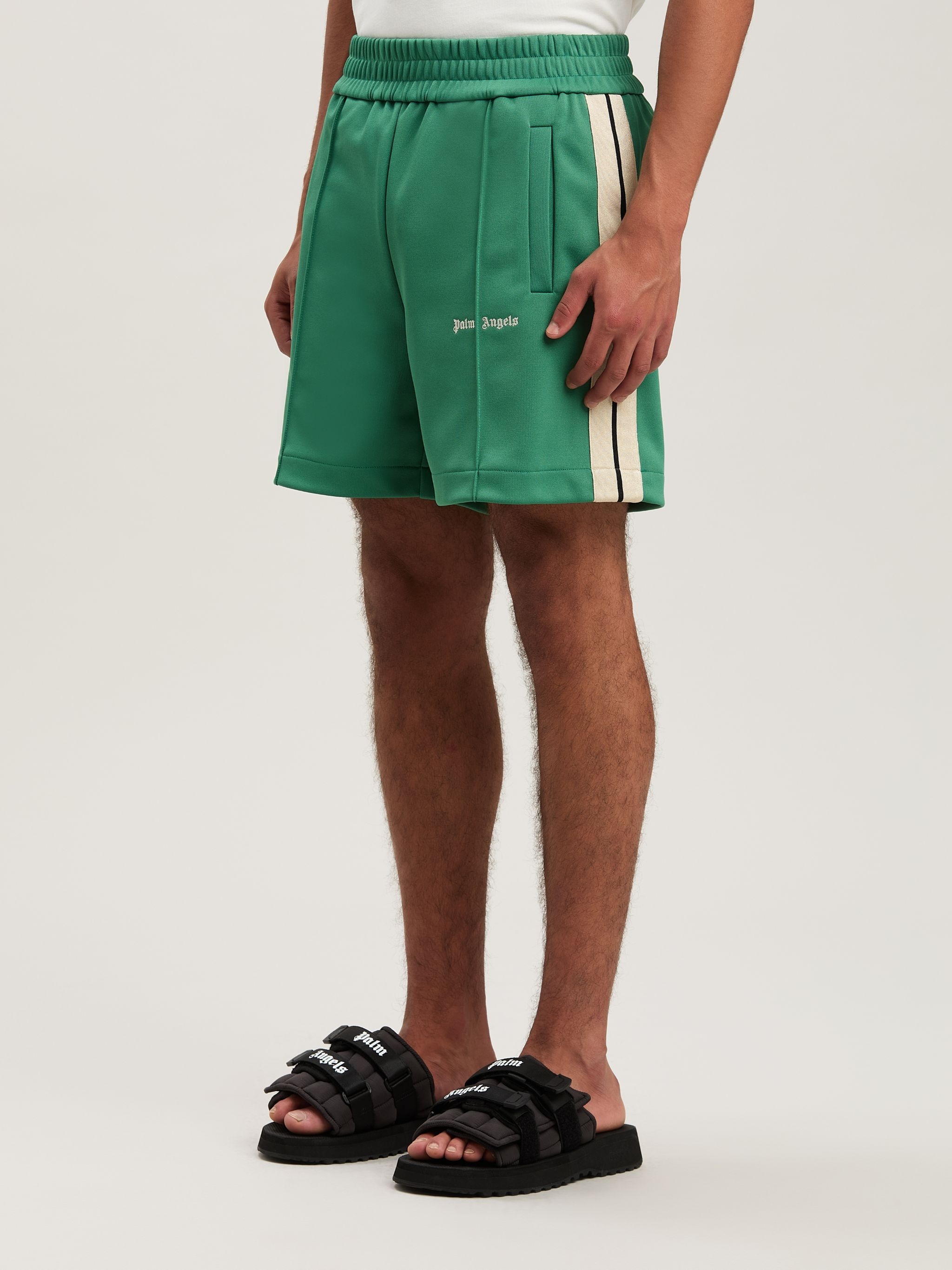 Embroidered Logo Track shorts - 4