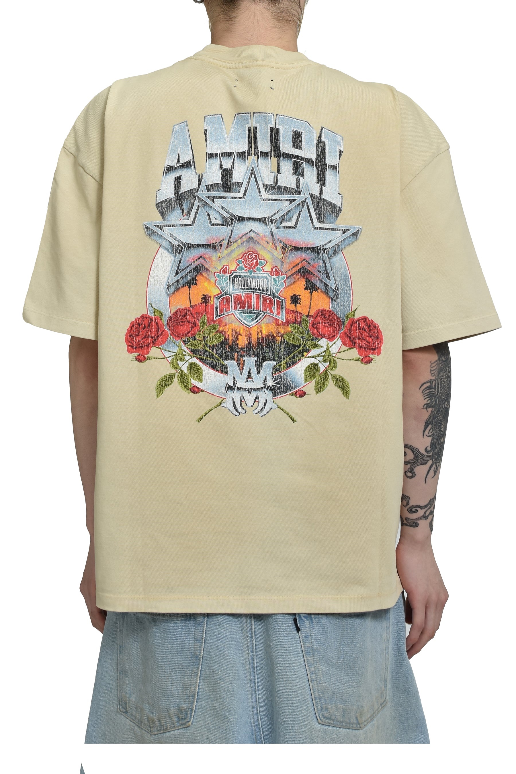 AMIRI CHAMPIONSHIP OS TEE / ALABASTER - 2