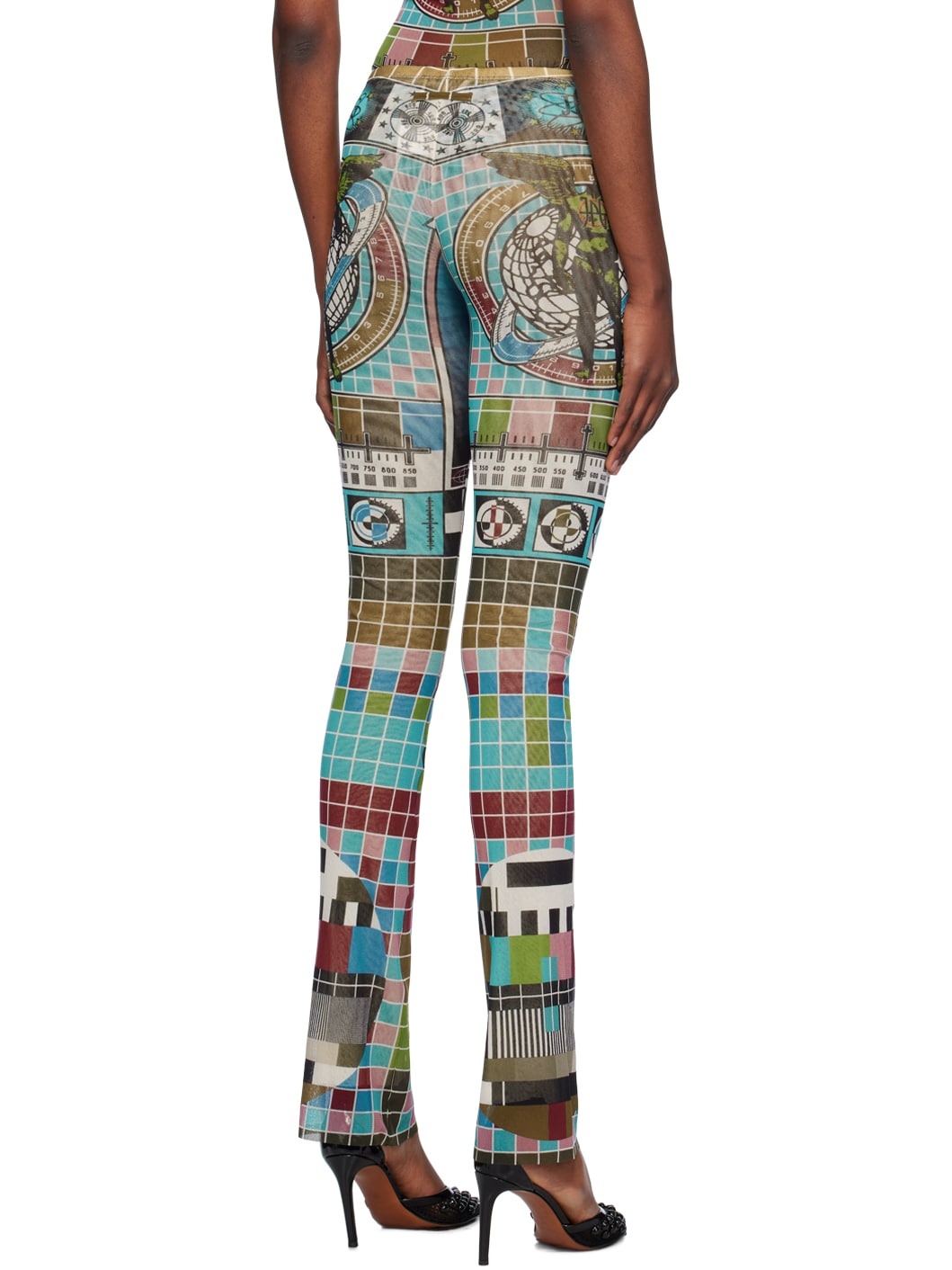 Multicolor Printed Mire Lounge Pants - 3