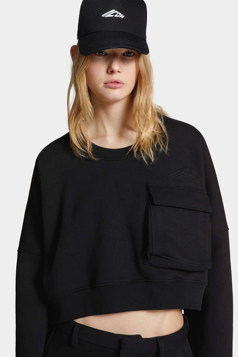 ICON NEW GENERATION ONION CROPPED FIT CREWNECK - 5