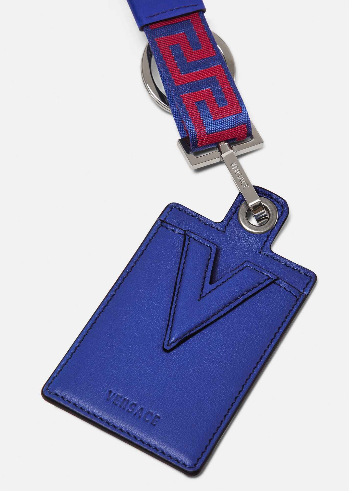 V Leather Card Holder - 2