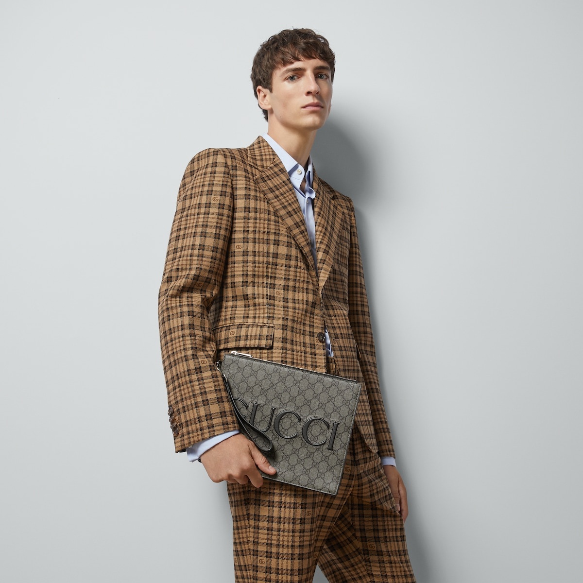 Gucci pouch with strap - 3