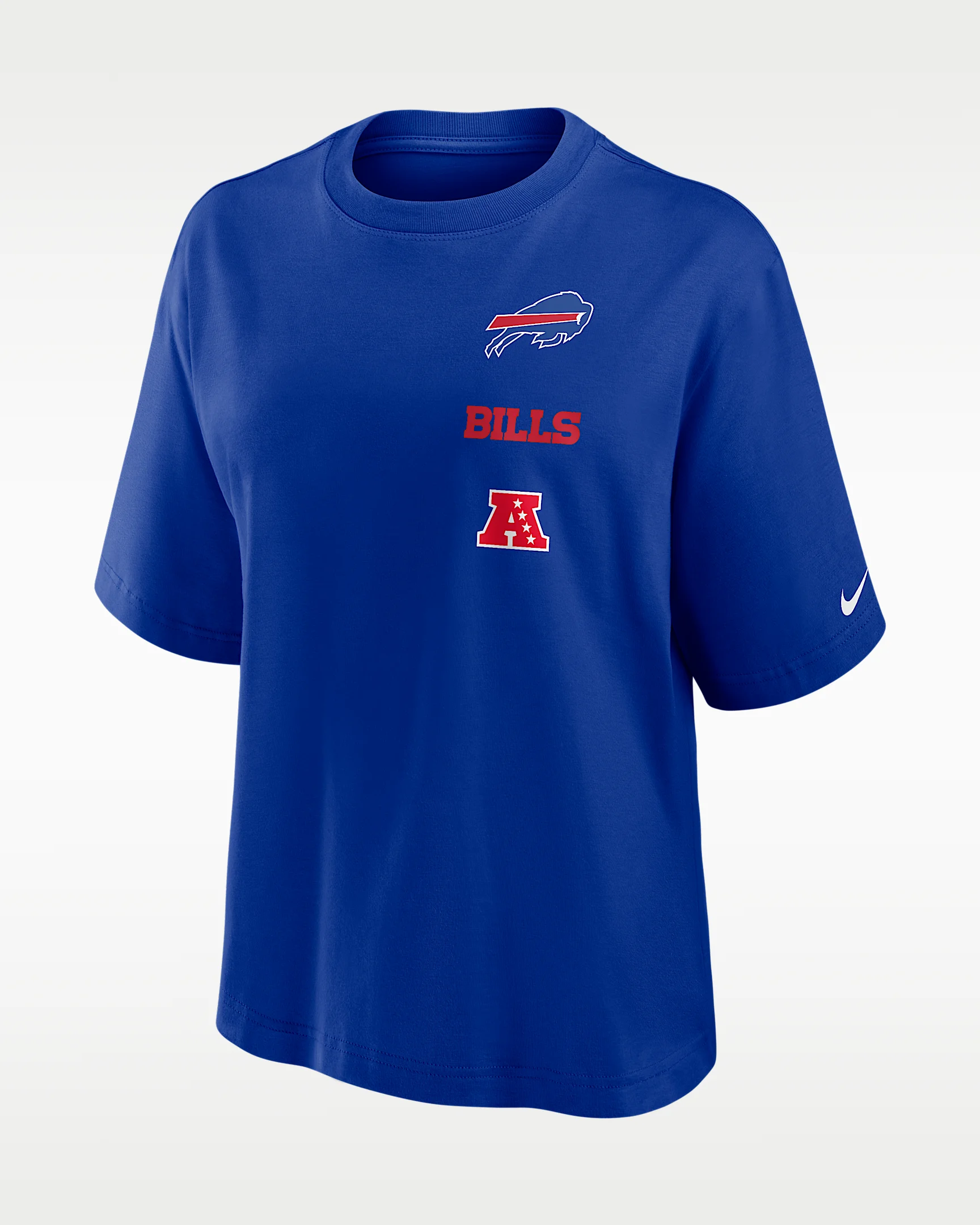 Buffalo Bills Primetime Premium Essential Boxy Women's Nike NFL T-Shirt - 1