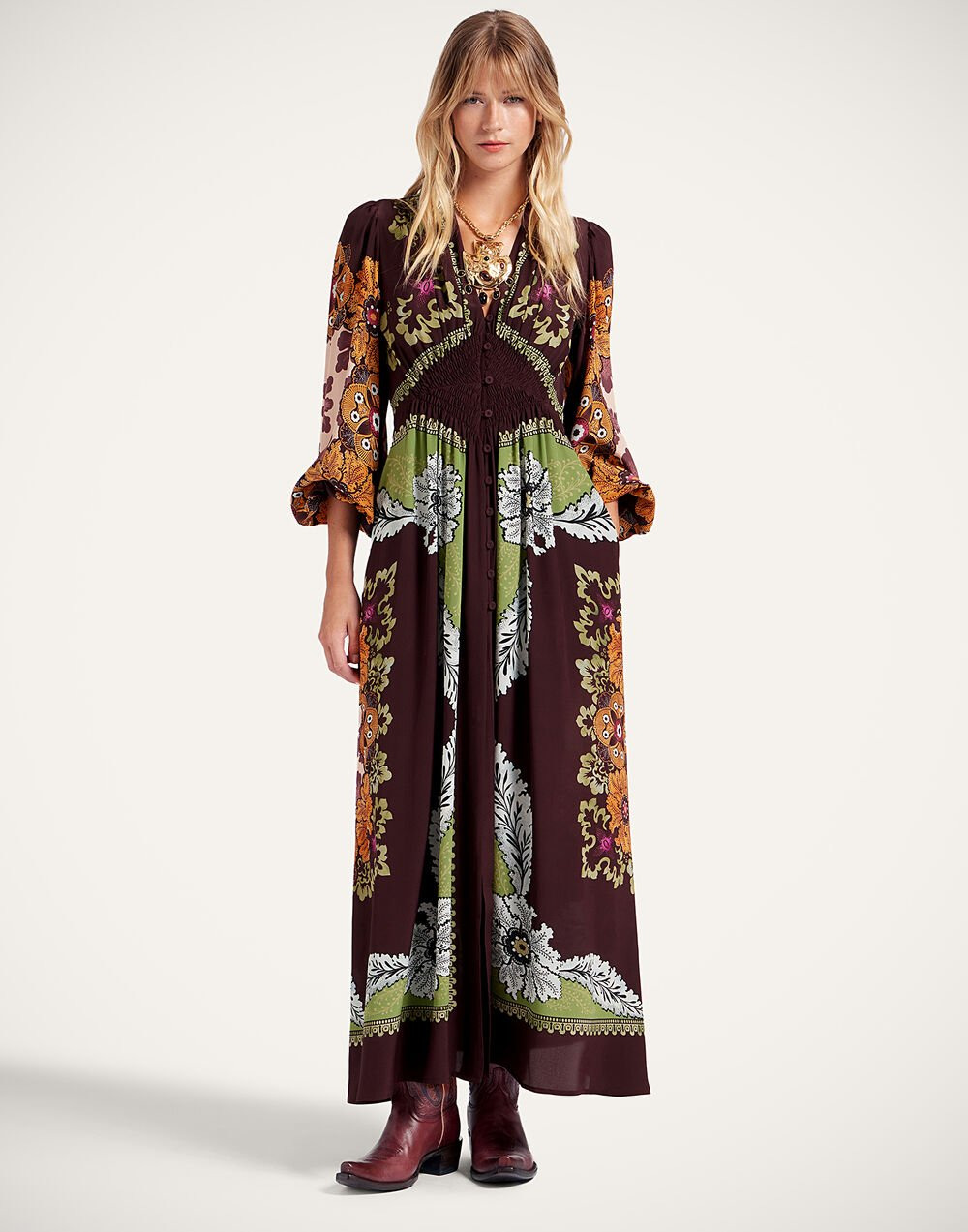 Long Camerino Dress - 2