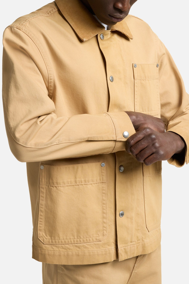 Utility Canvas Jacket in Winter Desert 7