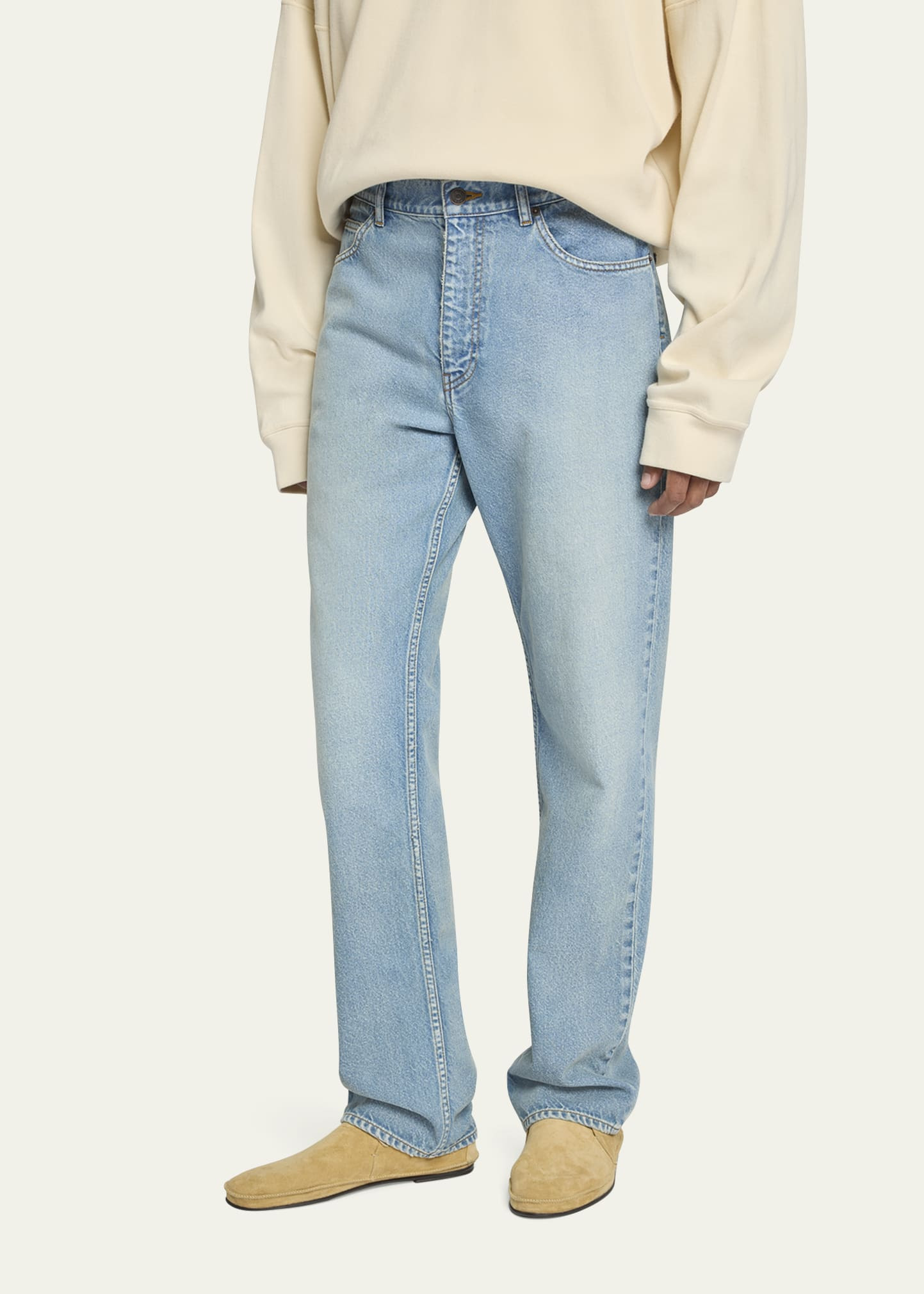 Men's Fred Straight-Fit Jeans - 4