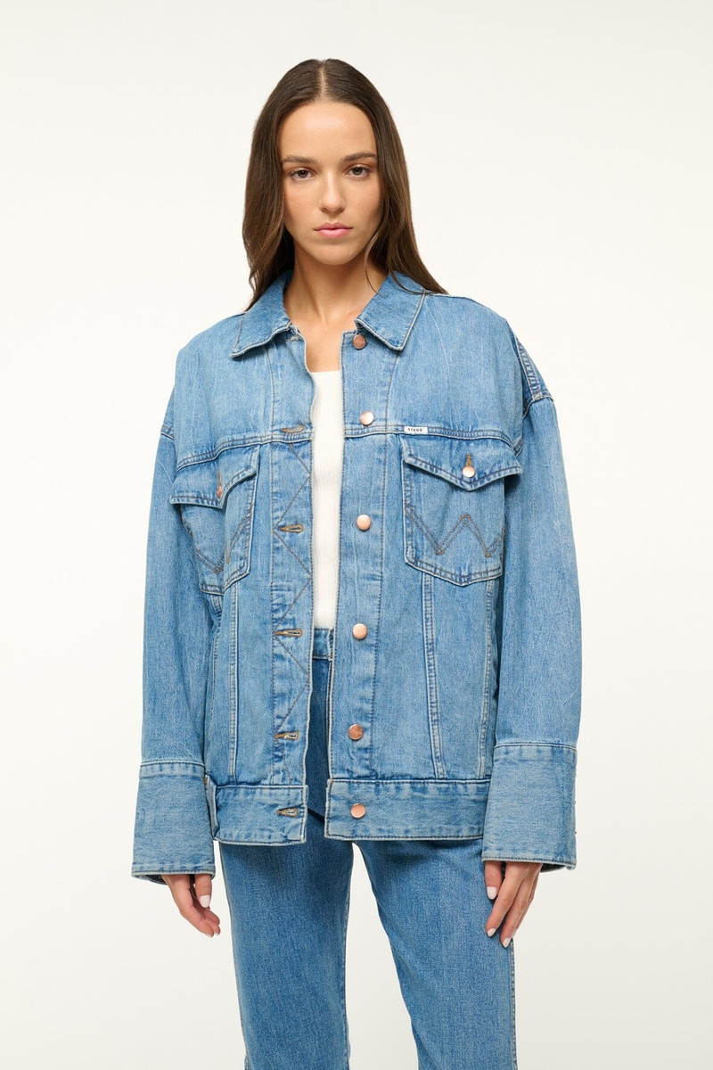 STAUD STAUD WRANGLER THE BIGGEST JEAN JACKET outlook