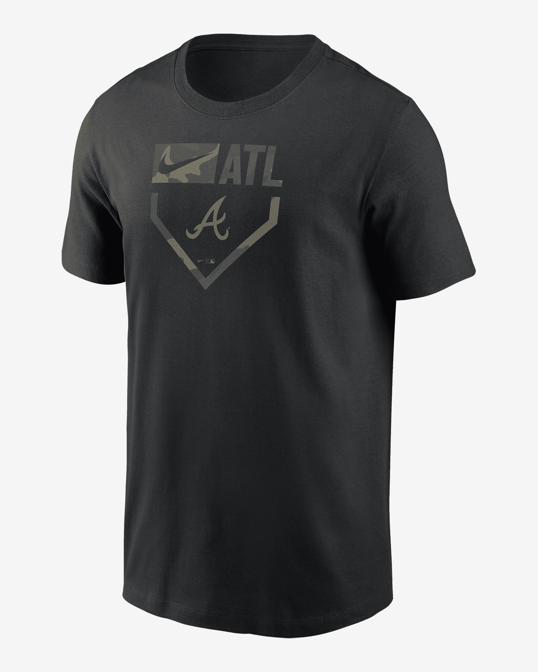 Atlanta Braves Camo Nike Men's MLB T-Shirt - 1