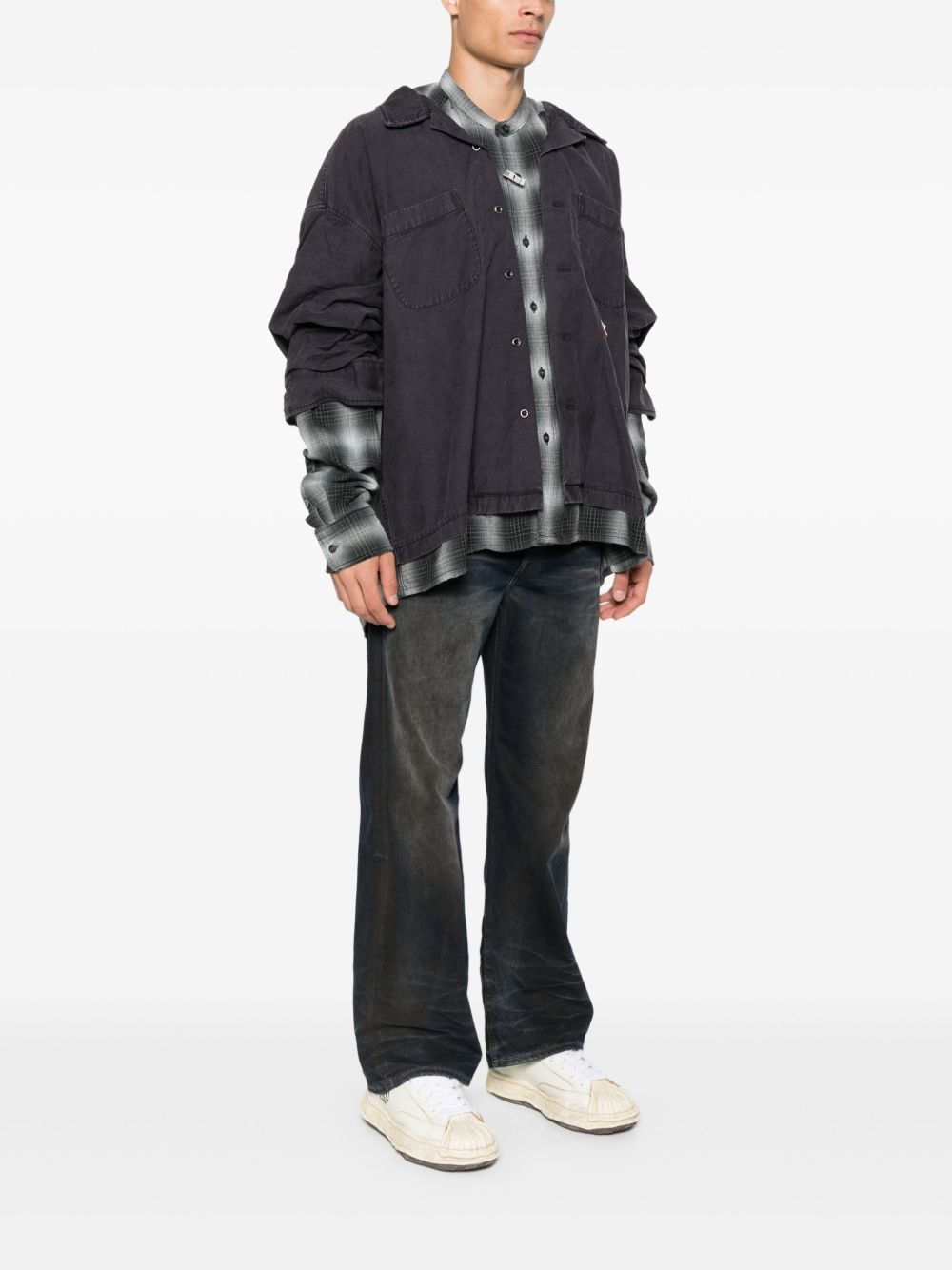 layered Long sleeve jacket - 3