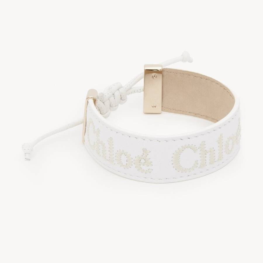 Chloe Woody Logo Leather Bracelet - 2