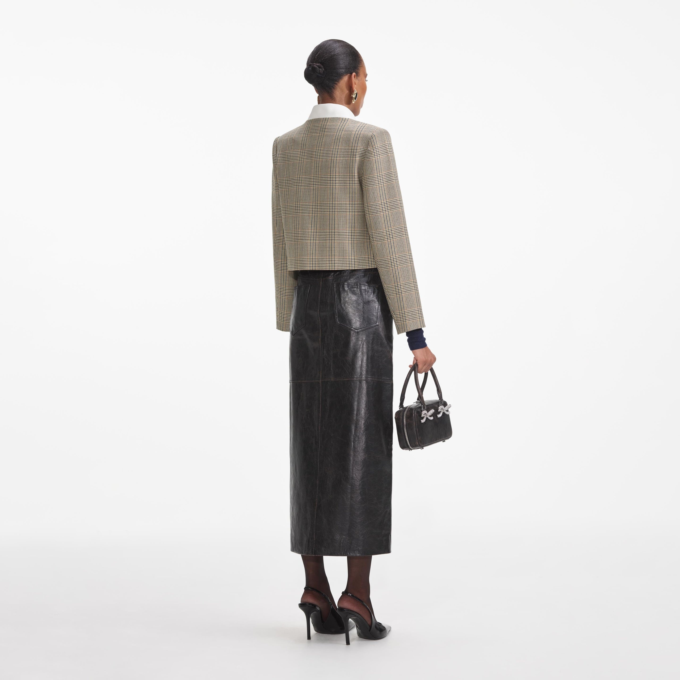 Check Wool Jacket - 3