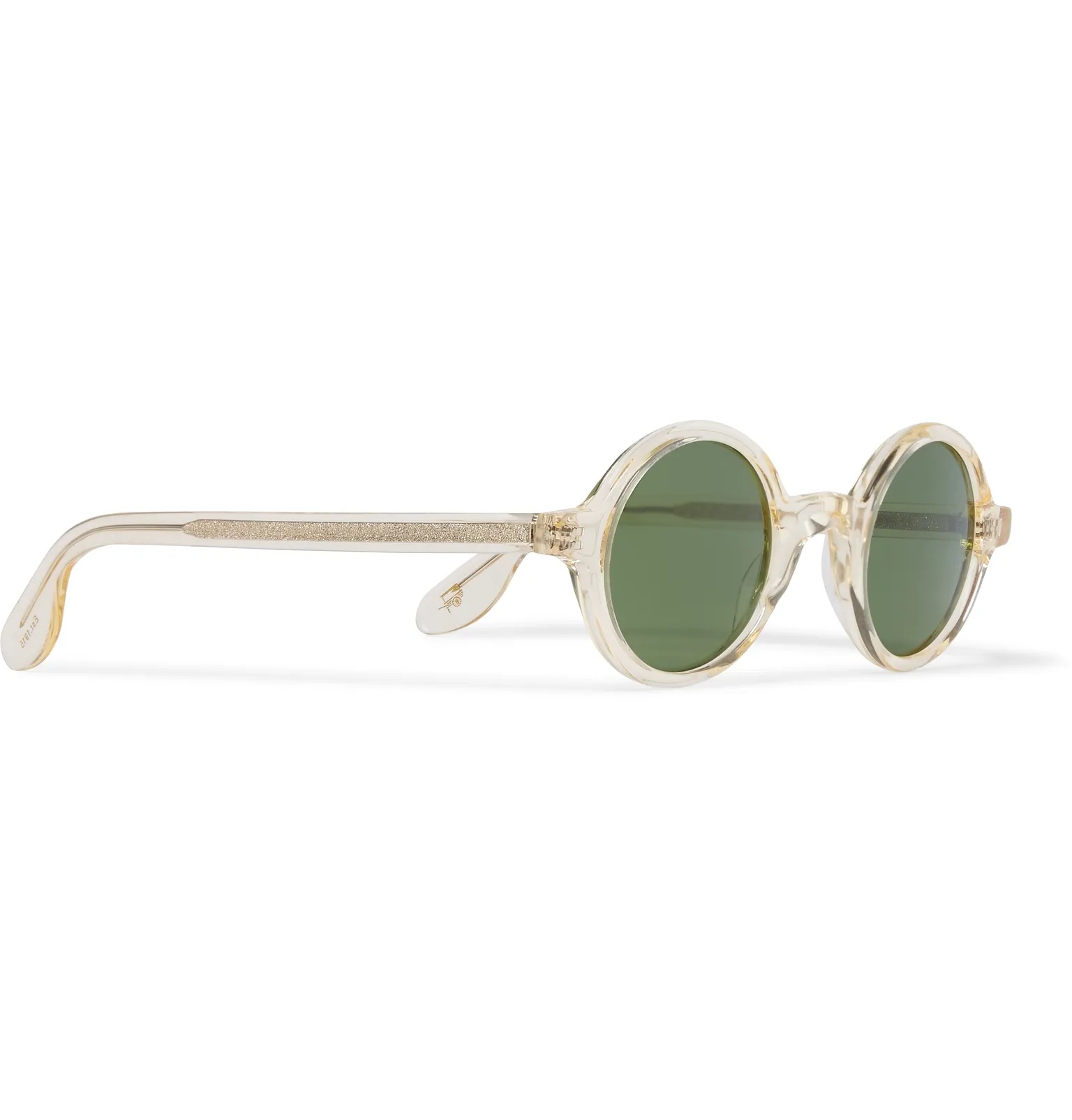 Round-Frame Acetate Sunglasses - 3