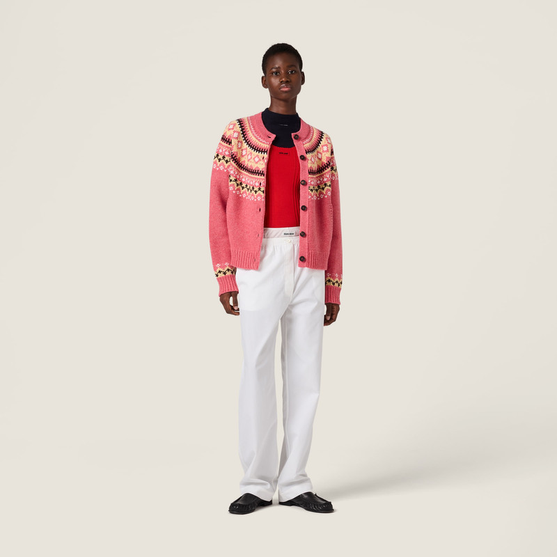 Miu Miu Wool cardigan outlook