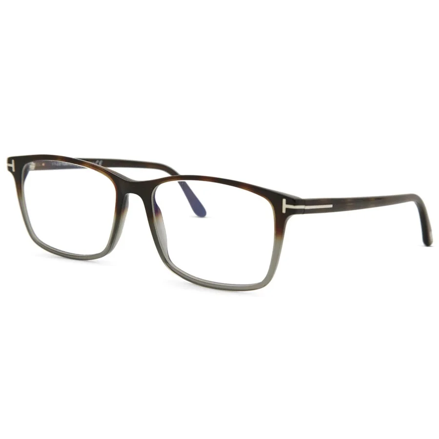 Tom Ford Blue Light Block Pilot Men's Eyeglasses FT5584-B 056 54 - 1