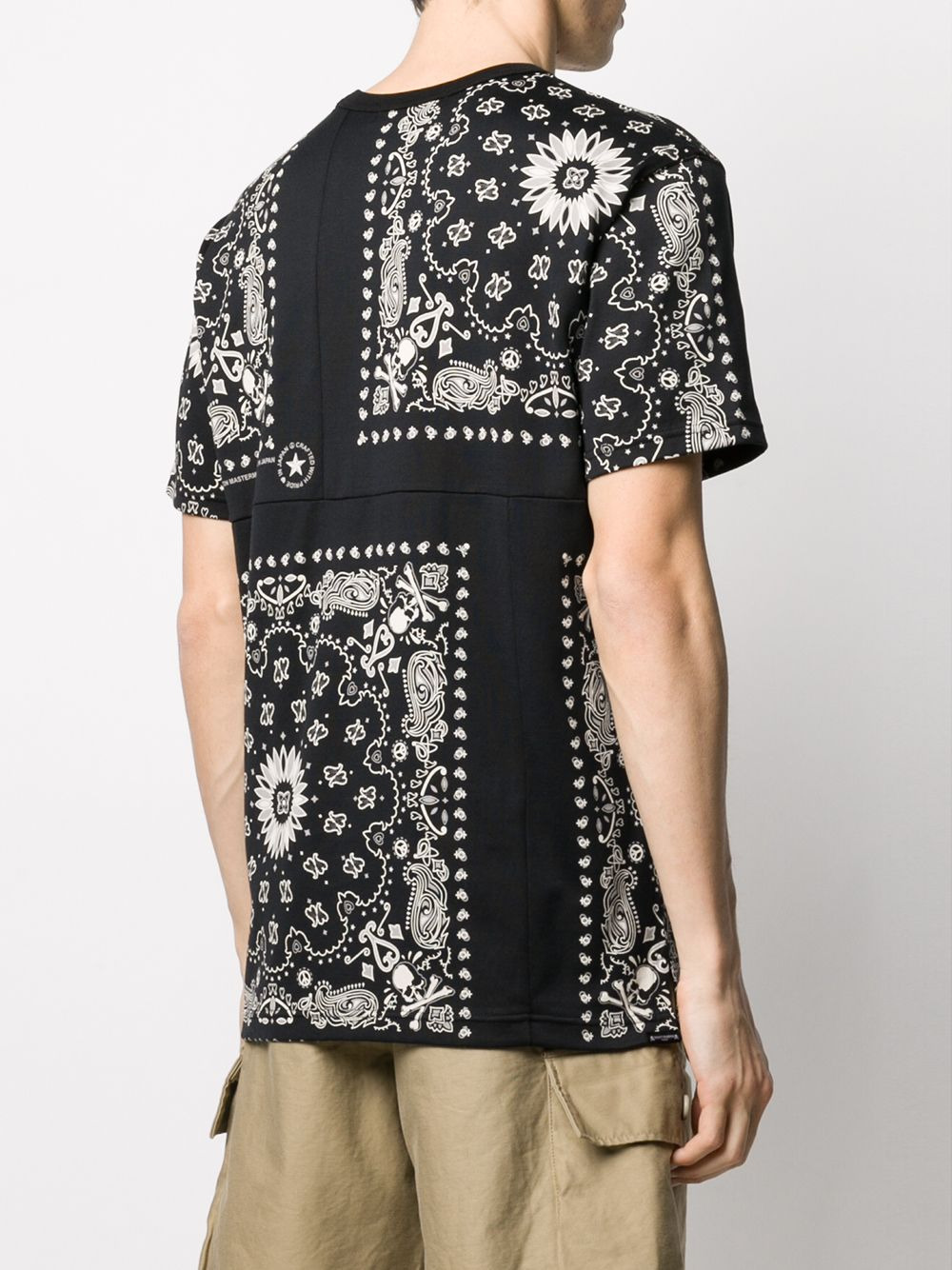 paisley print T-shirt - 4