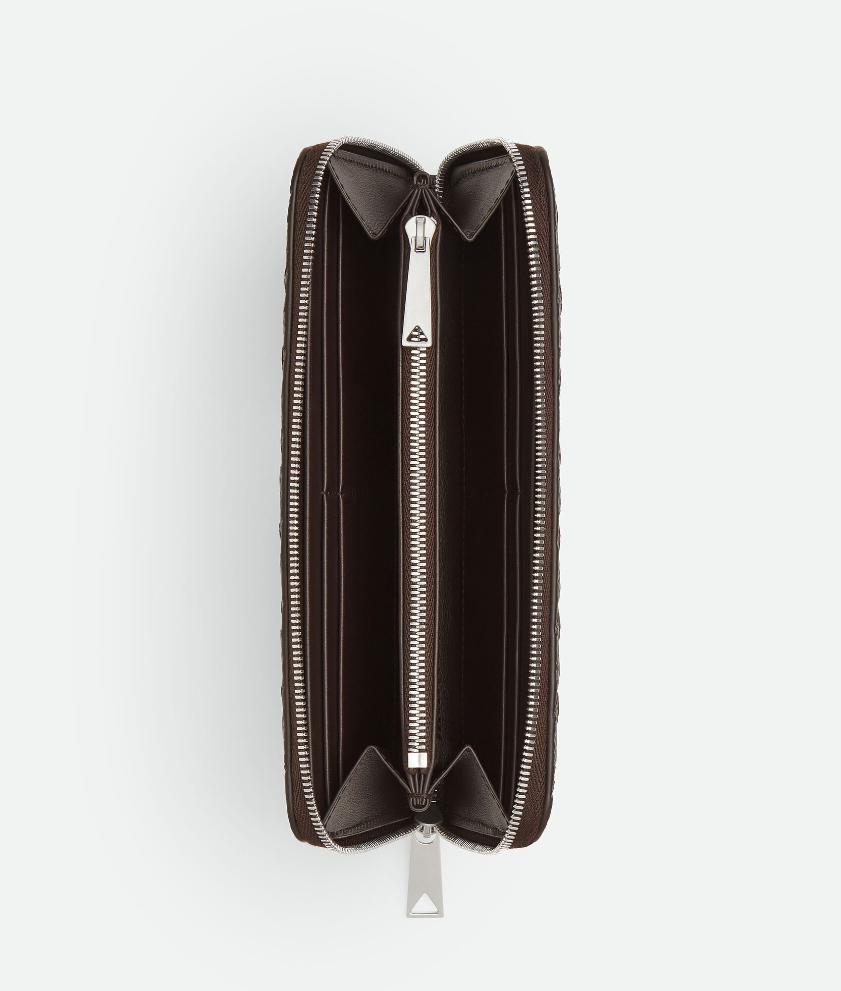Intrecciato Zip Around Wallet - 2