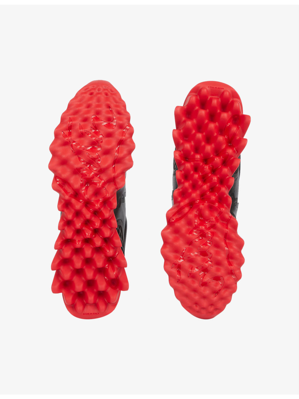 Loubishark leather trainers - 4