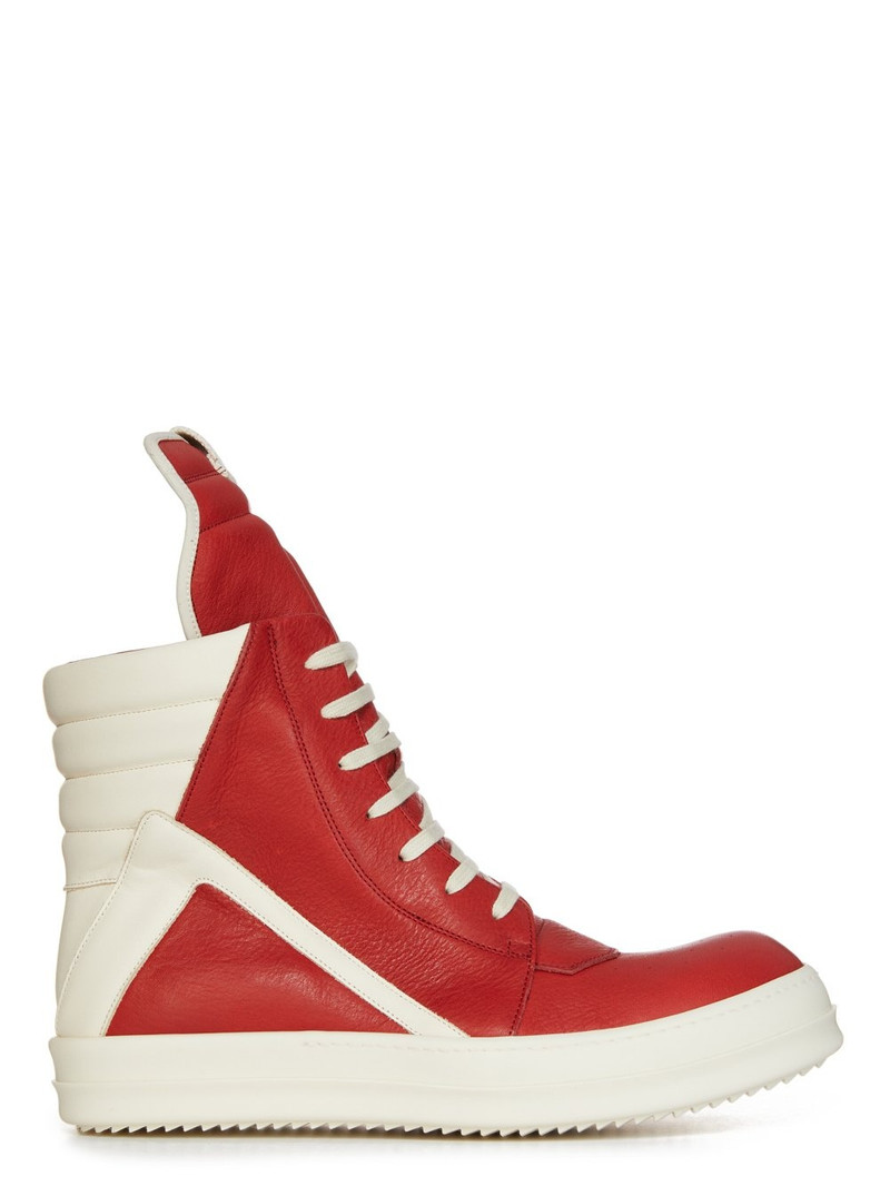 high-top leather sneakers 1