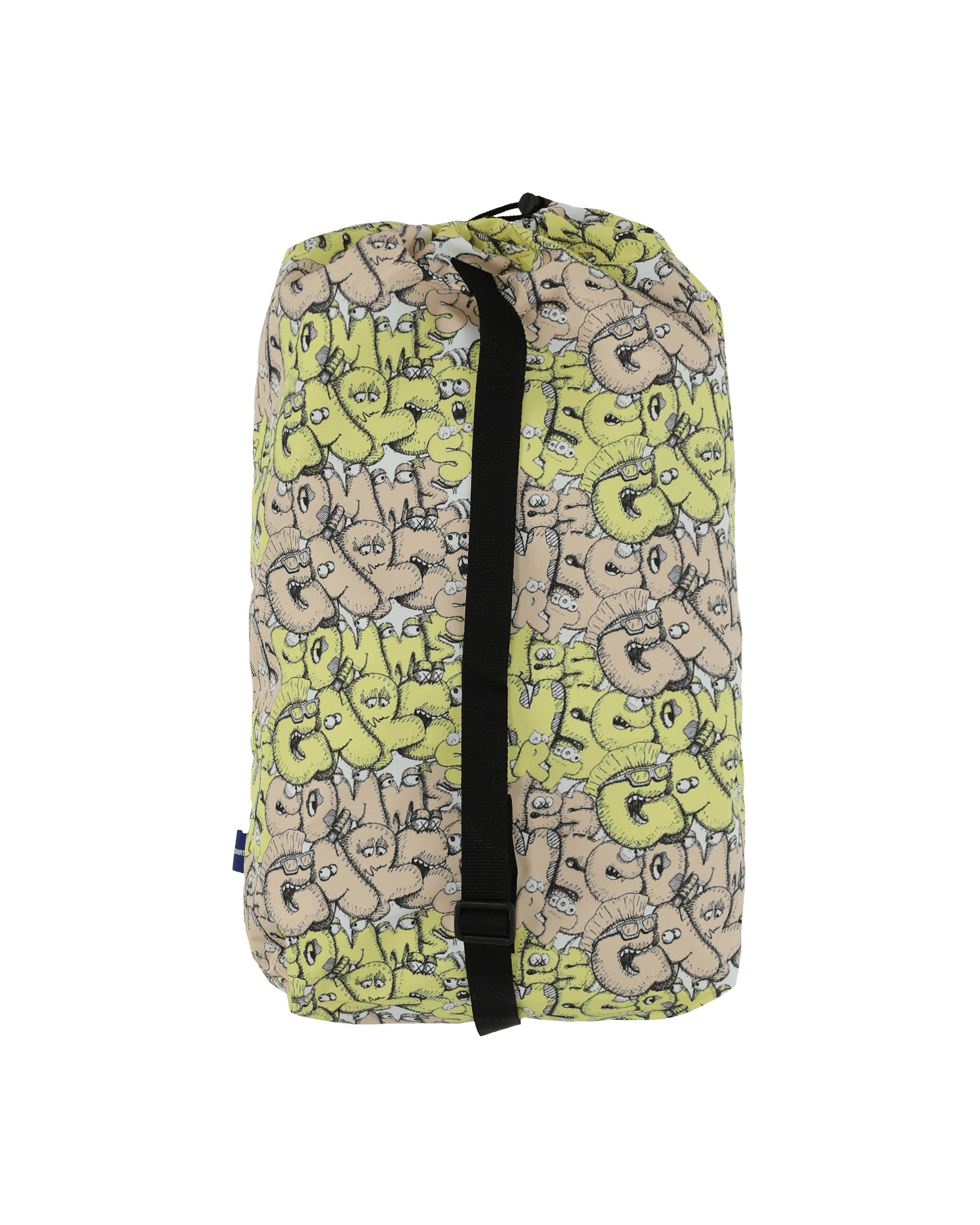 KAWS Drawstring Bag Yellow - 4
