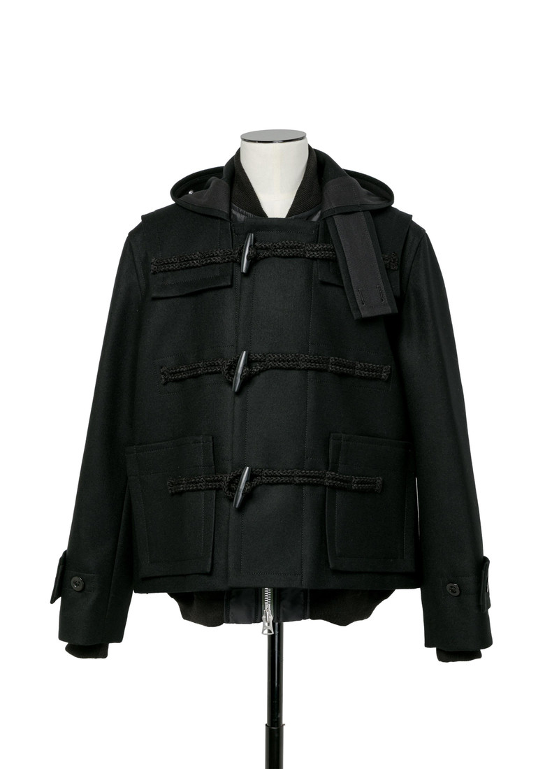 sacai Wool Melton Blouson outlook