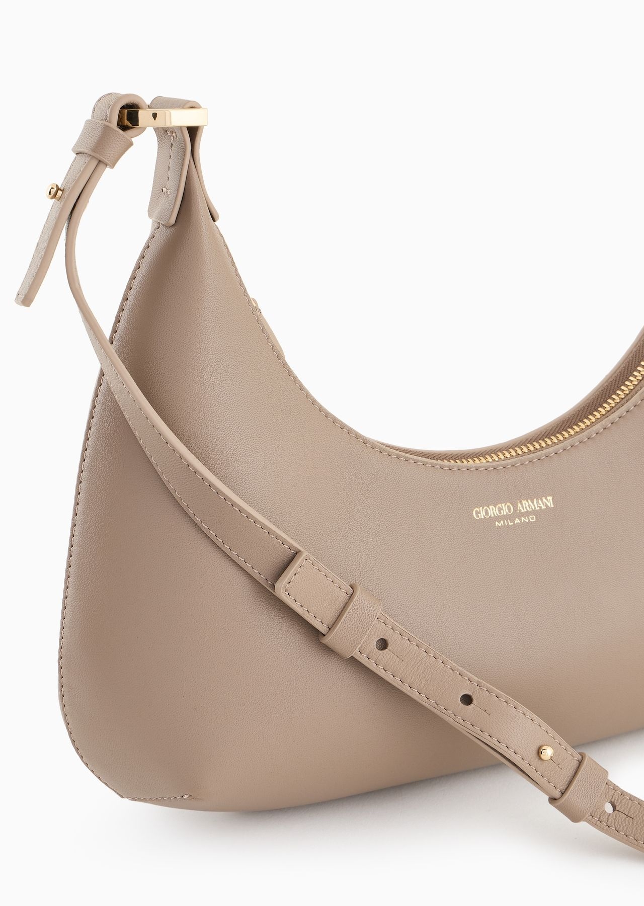 Medium la Prima nappa-leather hobo bag - 5