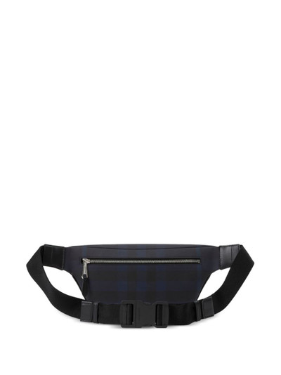 Burberry Cason check-print belt bag outlook