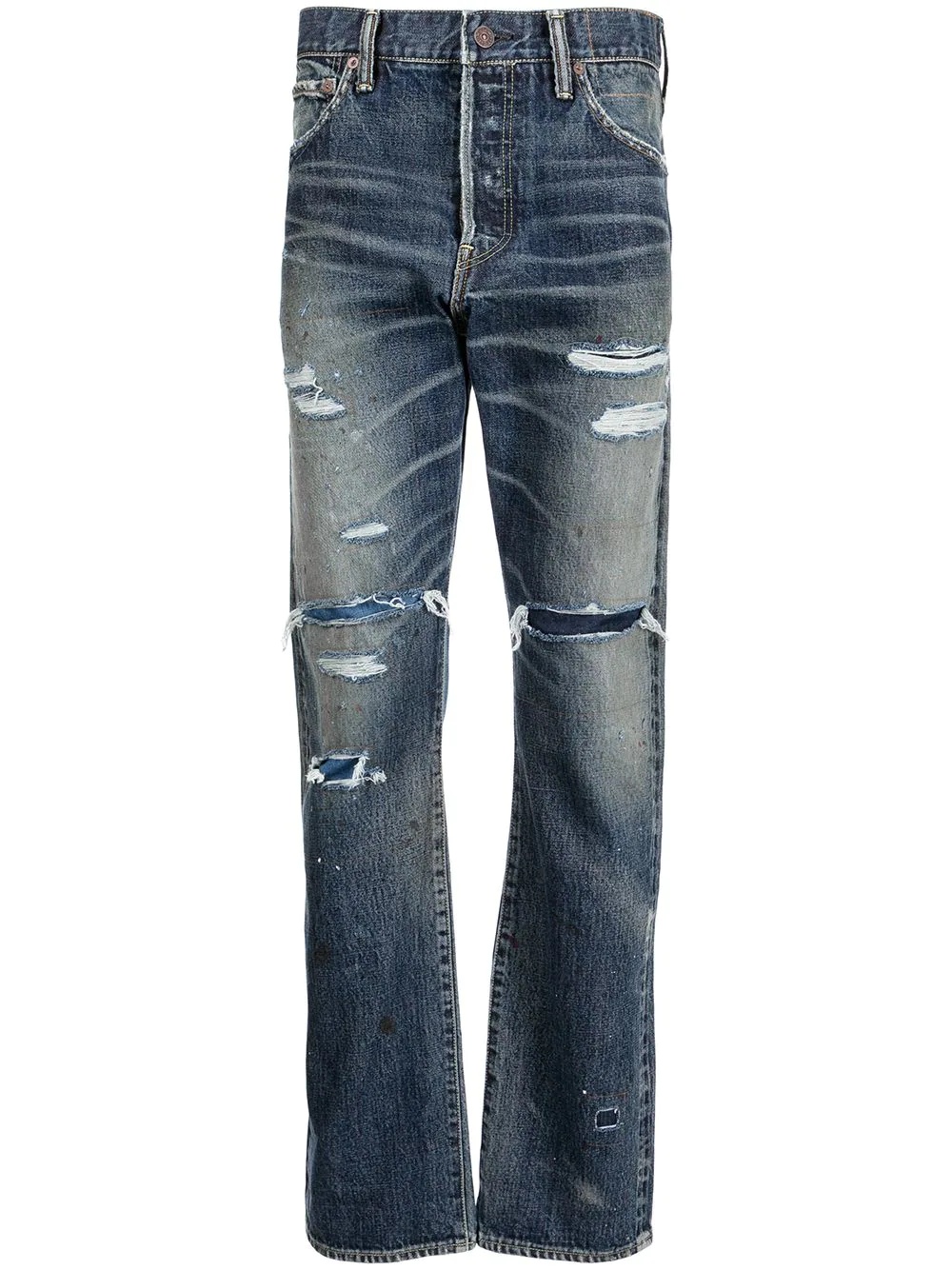 x Browns 50 Social Sculpture distressed jeans - 1