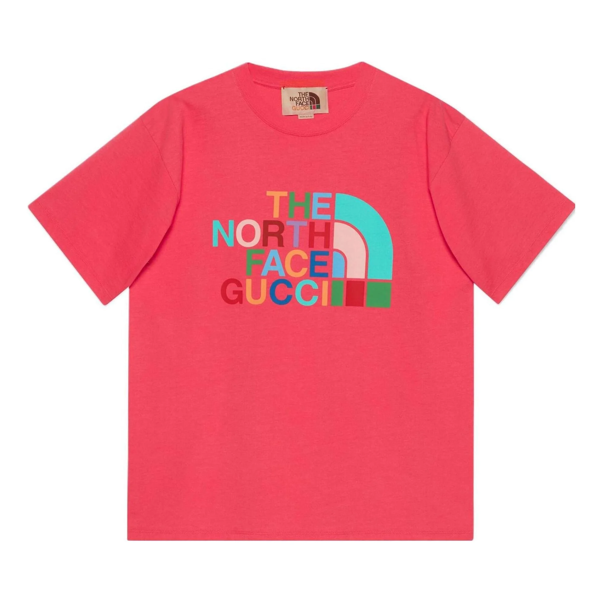 Gucci x The North Face Cotton T-Shirt 'Pink' 616036-XJDTV-5519 - 1