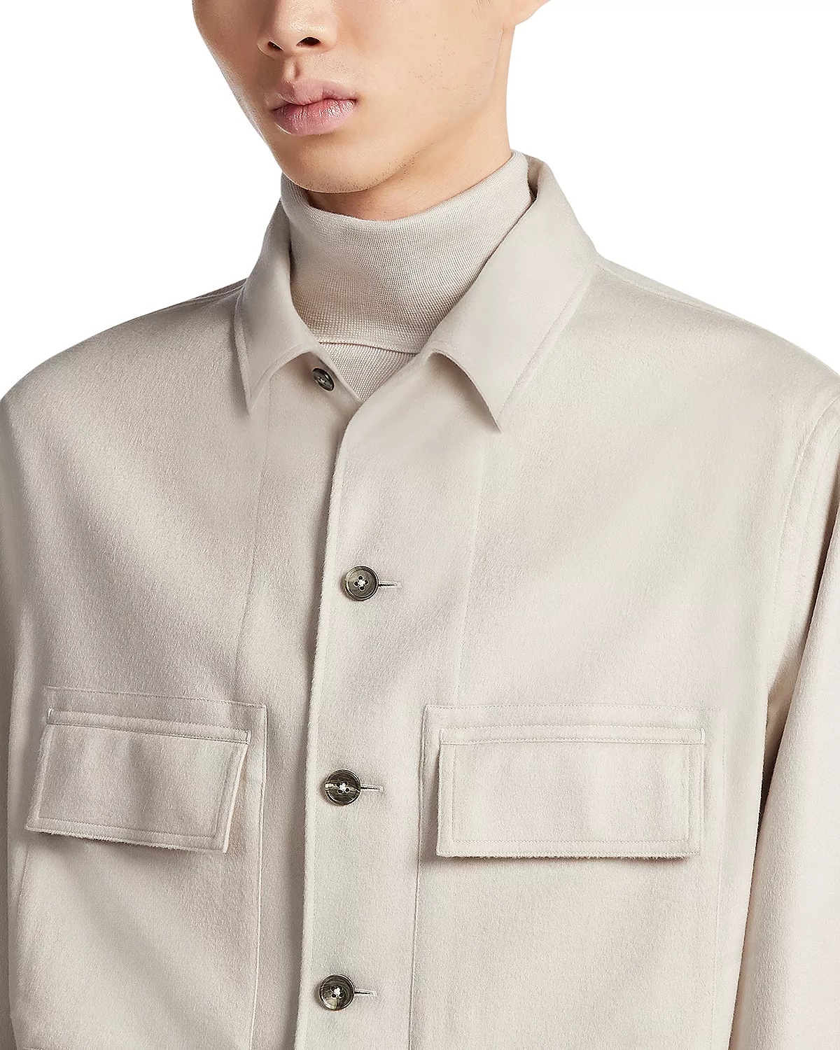 Oasi Cashmere Overshirt - 4