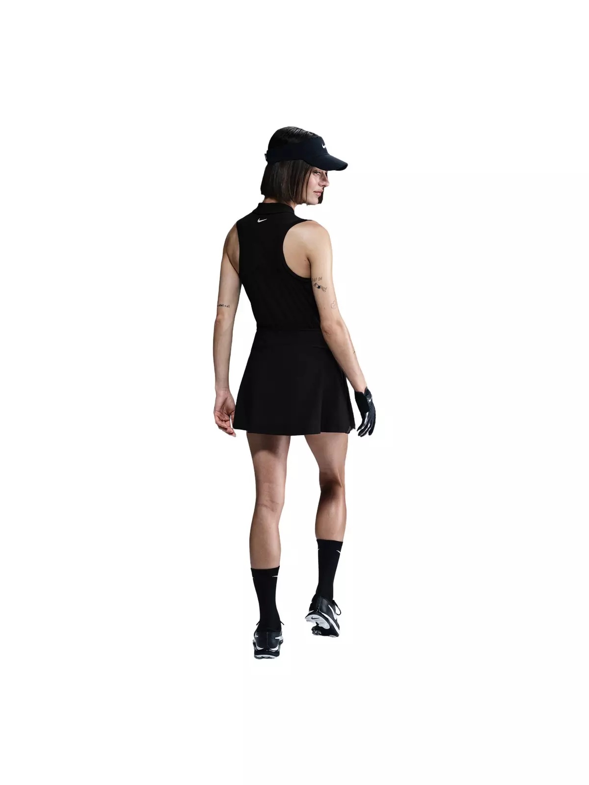 Women's Victory Dri-FIT Sleeveless Polo - Black - 5