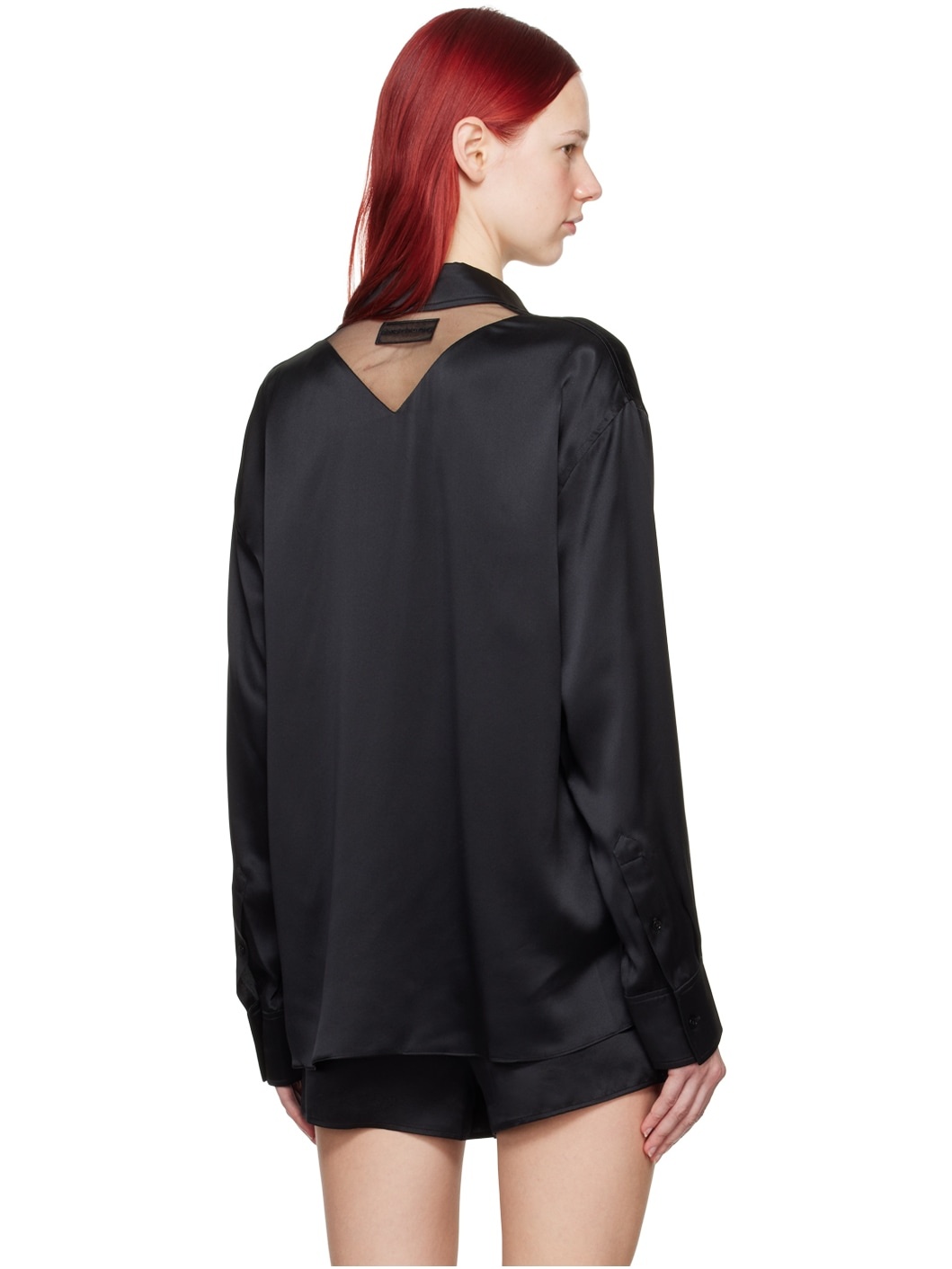 Black Cutout Shirt - 3