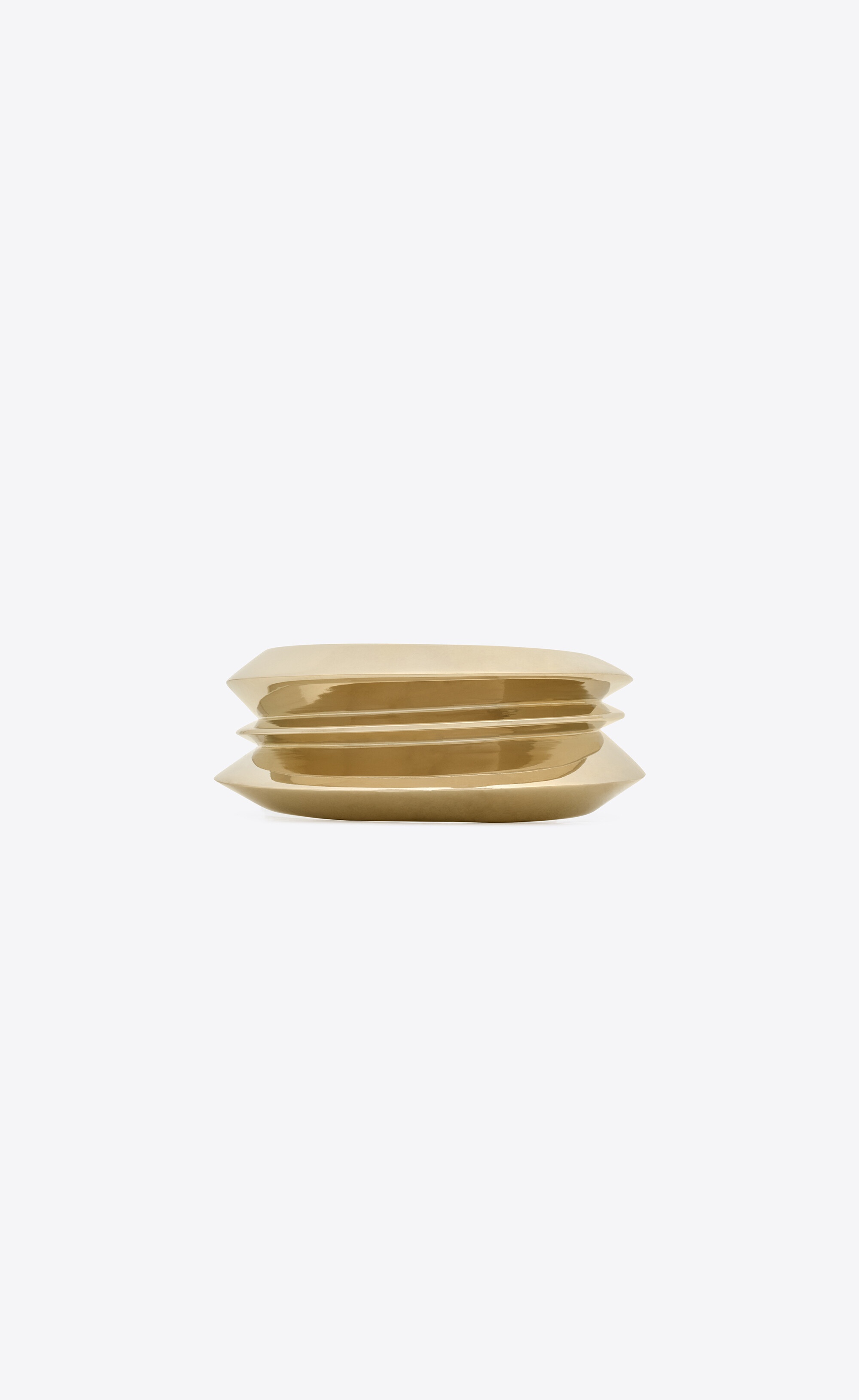 stacked cuff in metal - 4