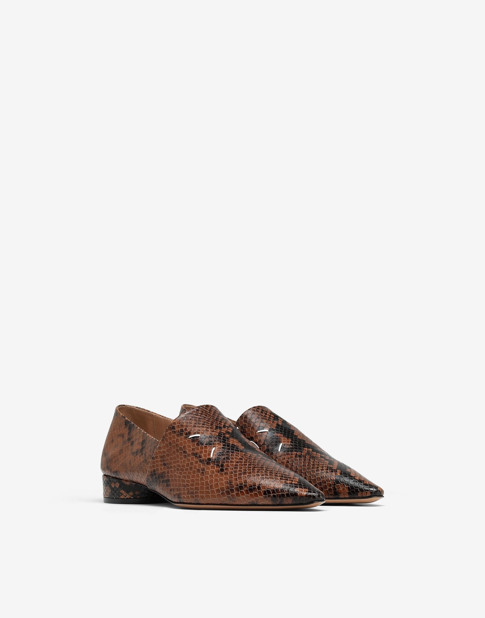 Kiki python-effect loafers - 2