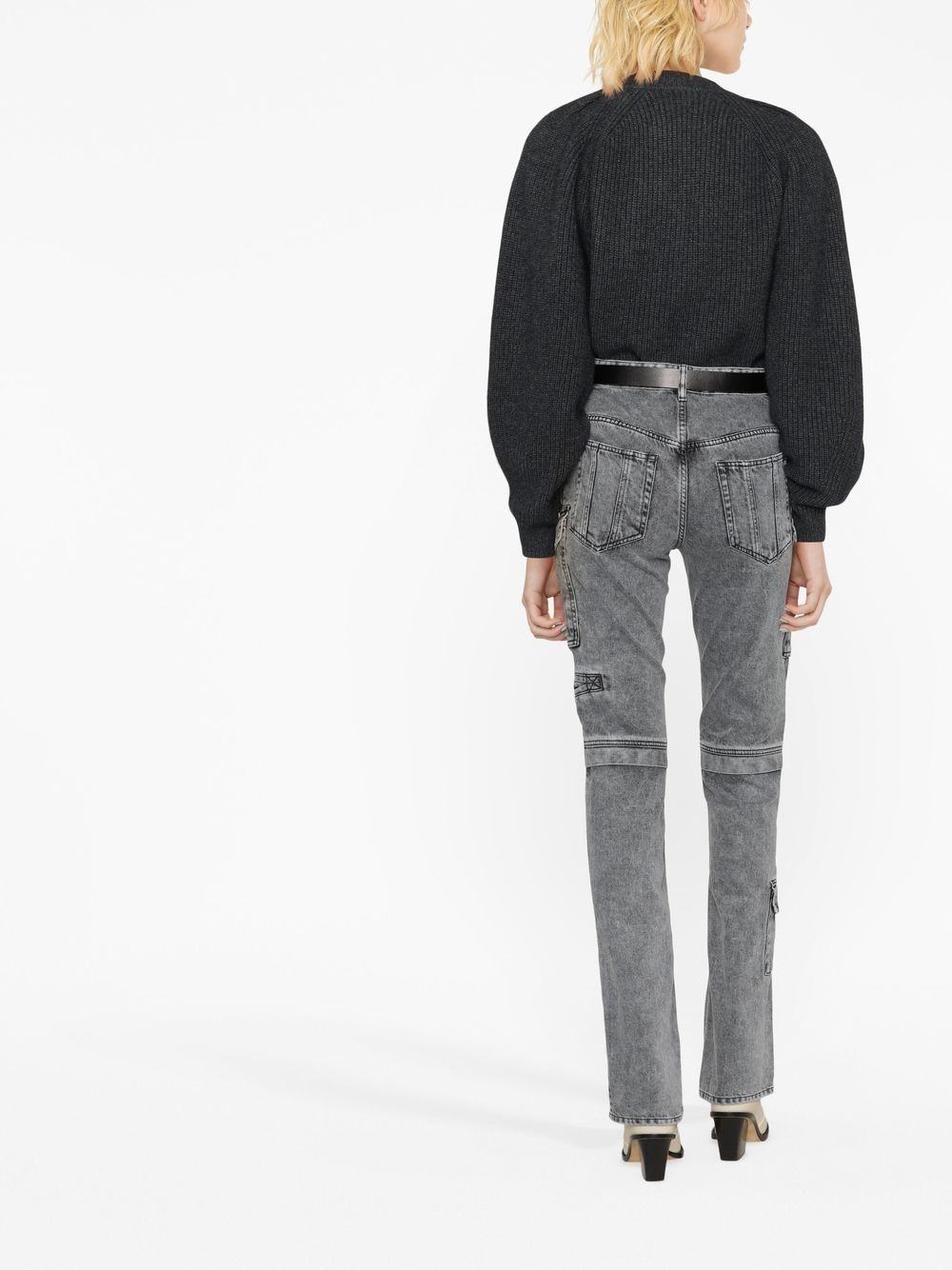 Vokayo cargo straight-leg jeans - 4