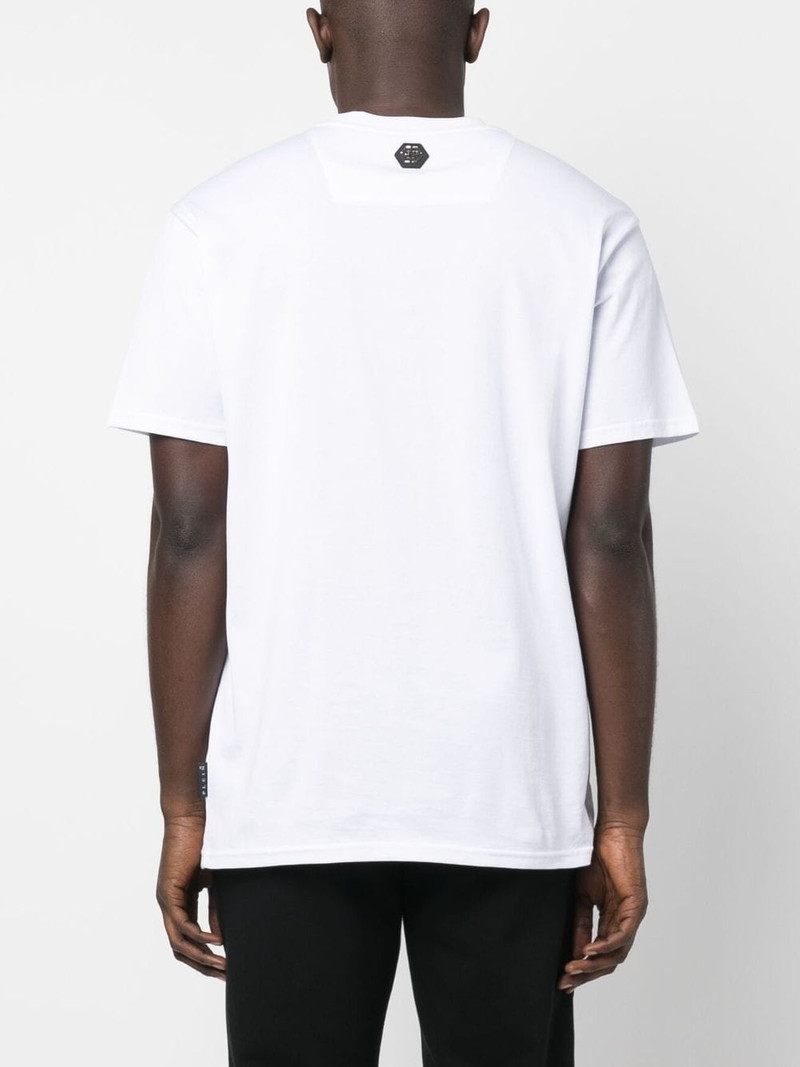 logo-print short-sleeved T-shirt 4