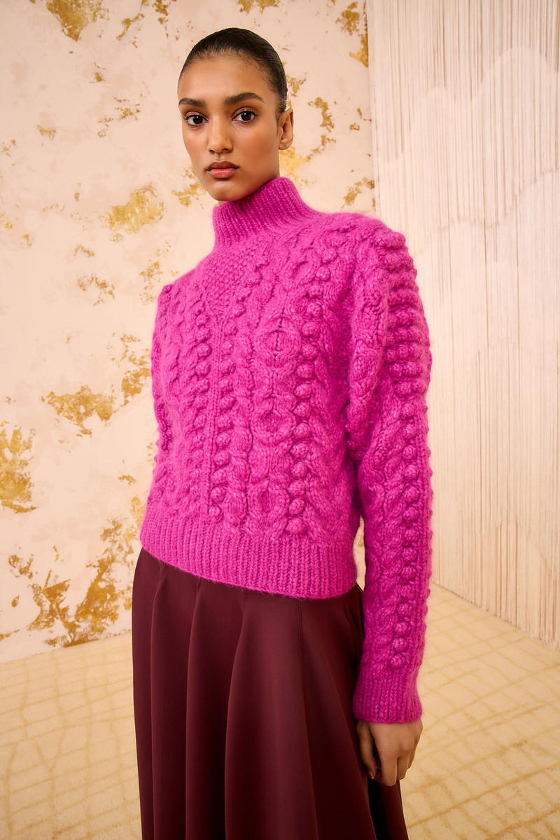 Albia Alpaca Knit Pullover 1