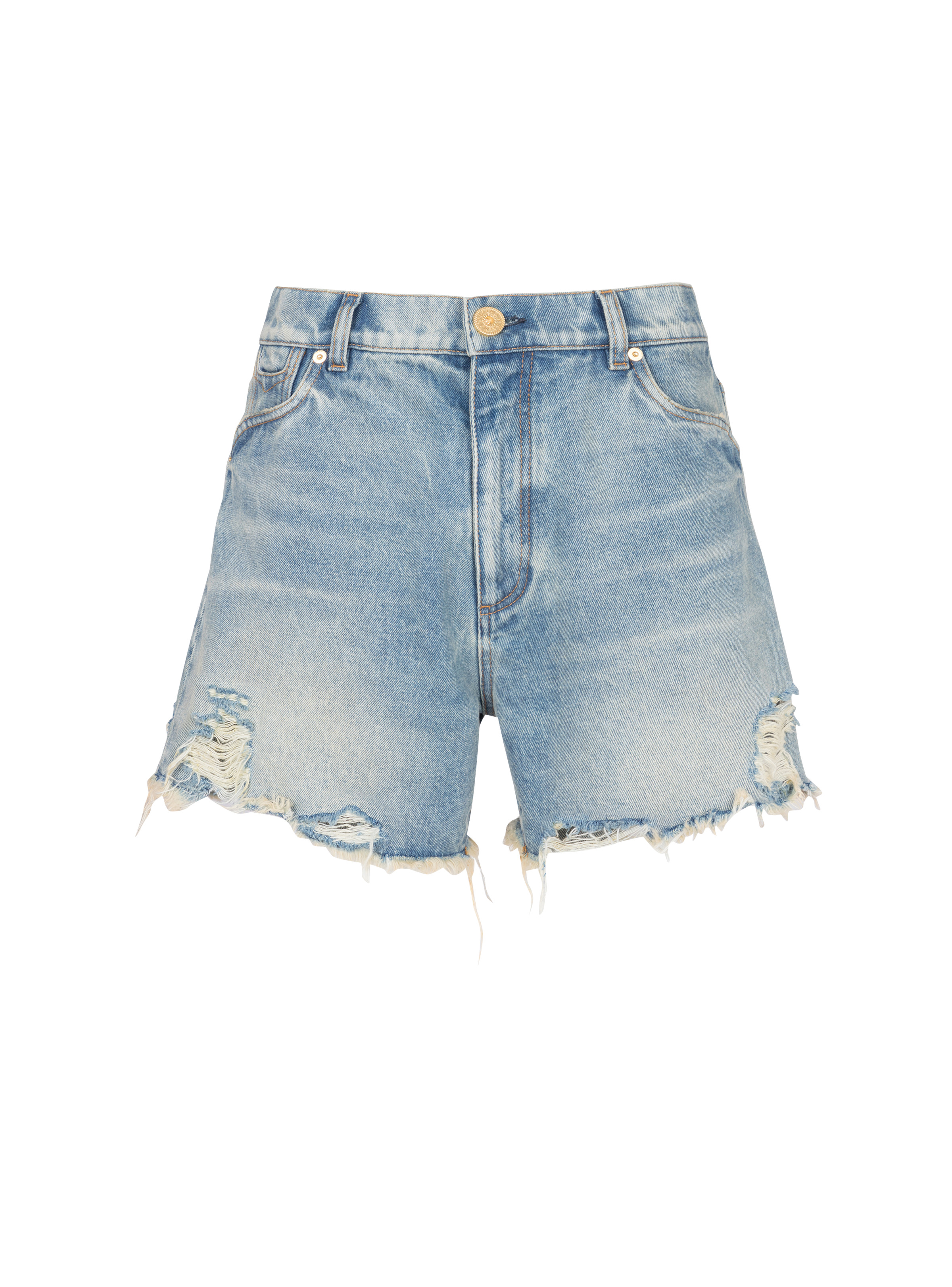 Vintage denim shorts - 1