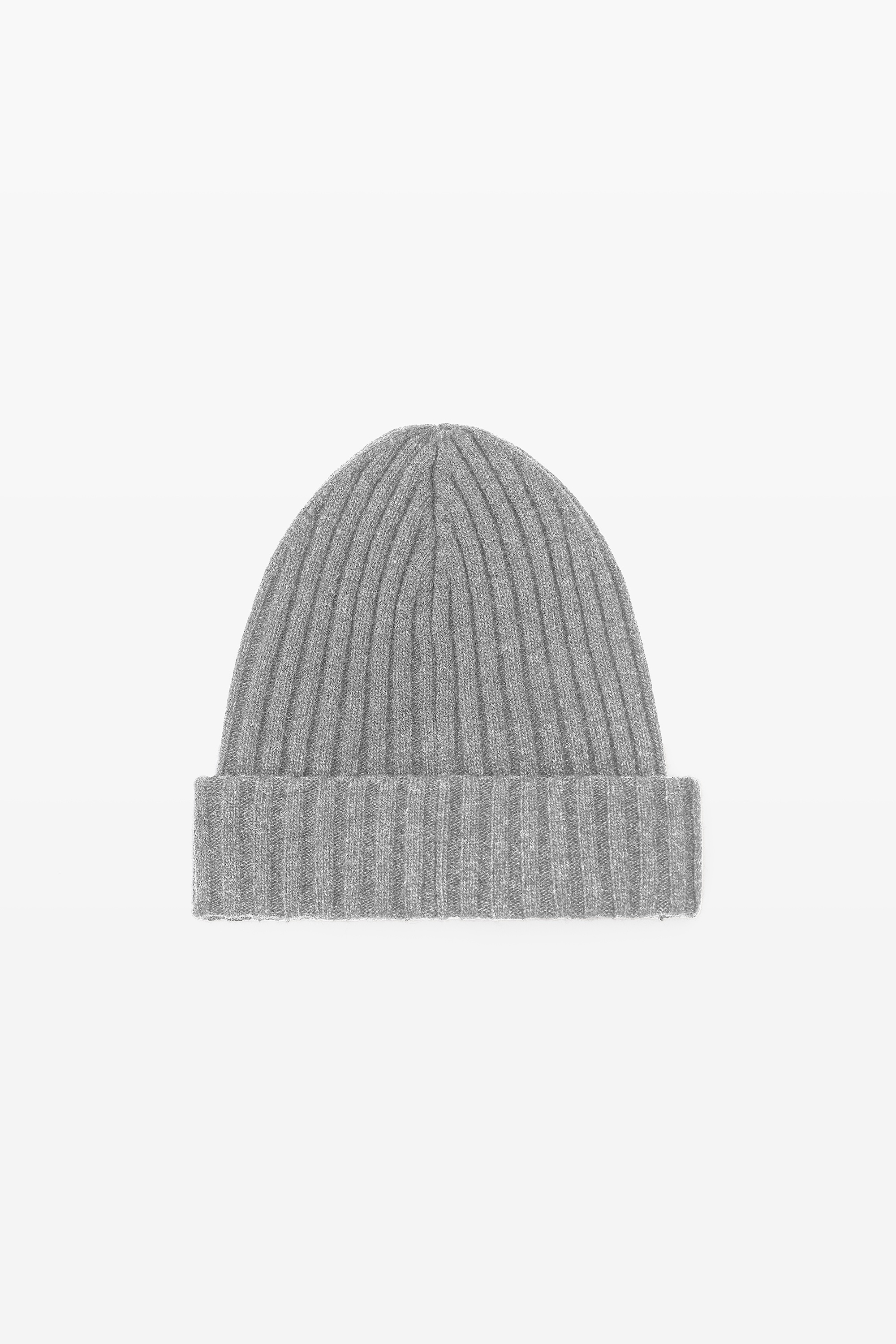 Ribbed Beanie with Logo Flag Tag - 3