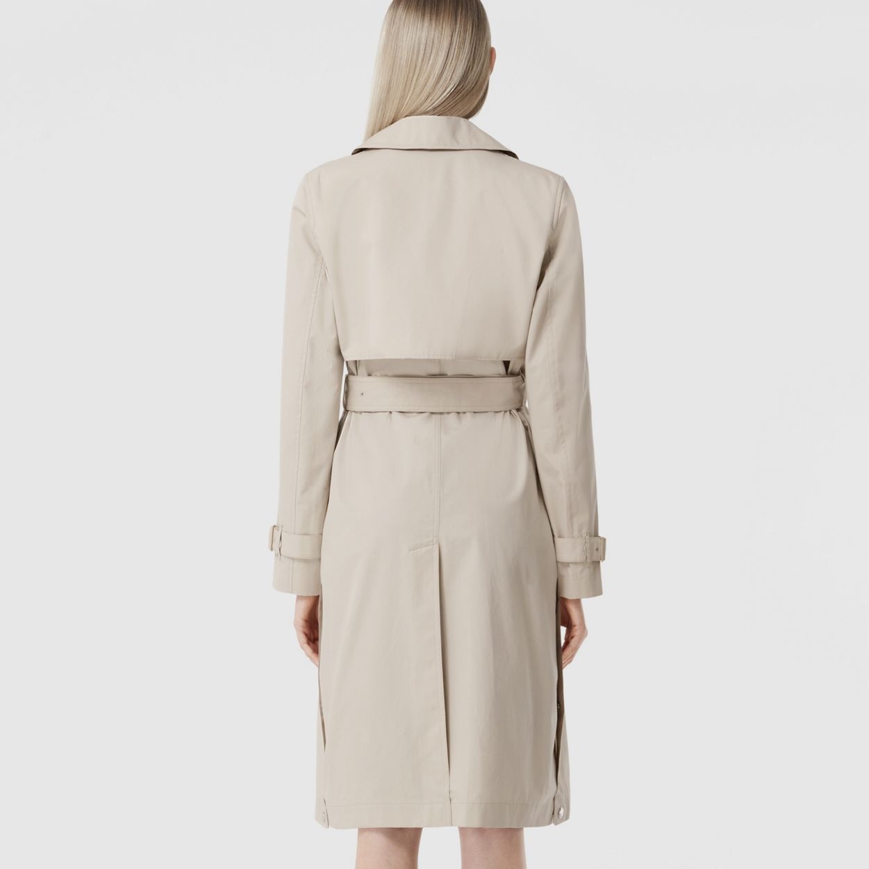 Cotton Belted Trench Coat - 3