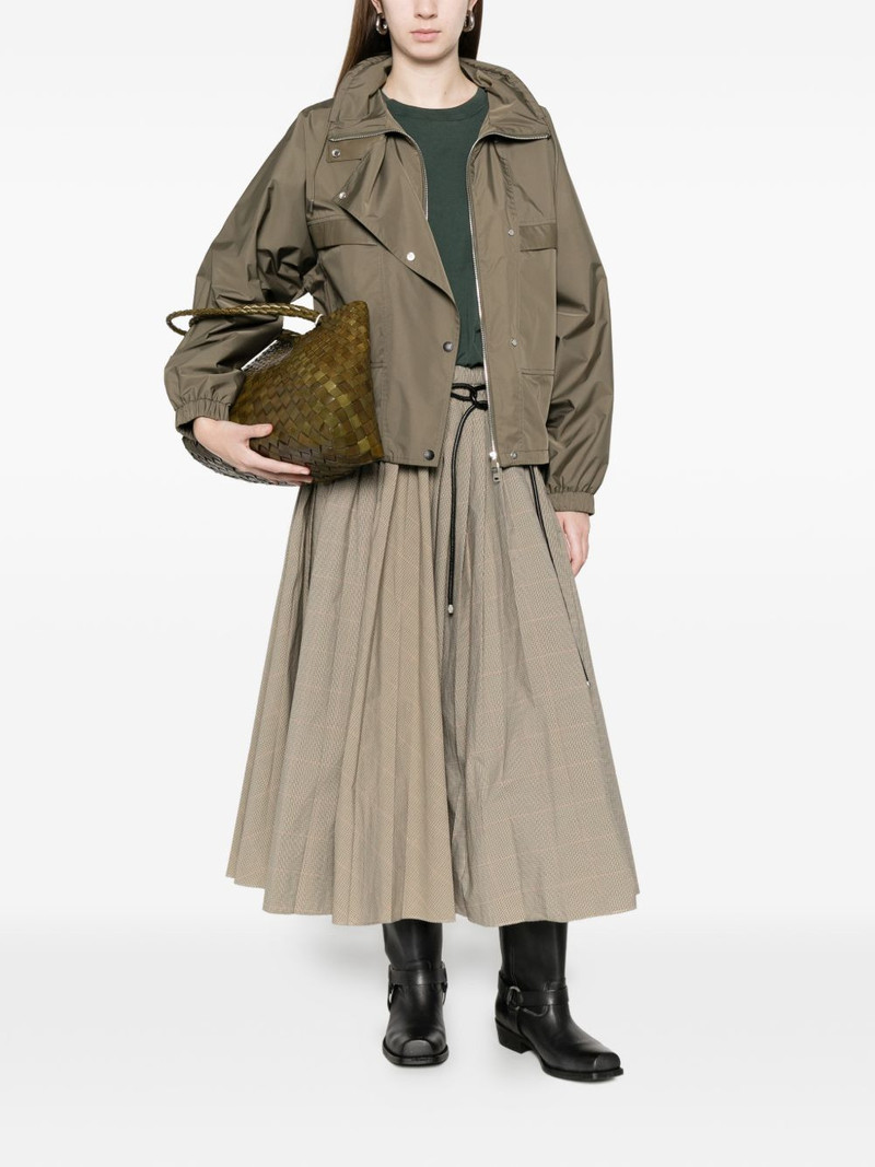 Yves Salomon high-neck jacket outlook