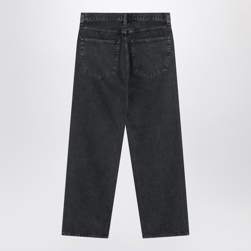 GRAY JEANS IN REGENERATED DENIM - 2